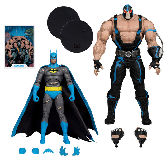 Batman vs Bane (DC Multiverse) 7" Figure and Mega Figure 2-Pack (PRE-ORDER) ETA JULY FULL PRICE $135.00 AUD