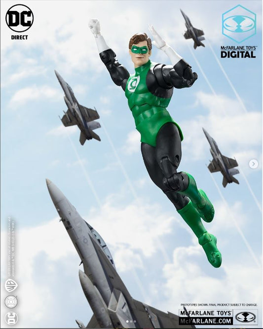 Dc Multiverse Mcfarlane Digital 7In Wv1 - Green Lantern (Hal Jordan)(Dc Classic) (PRE-ORDER) ETA MAY FULL PRICE $52.50 AUD