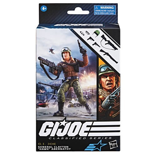 G.I. Joe Figures - 6" Classified Series - 103 General Clayton "Hawk" Abernathy (Pre-Order) ETA DEC FULL PRICE $50.00 AUD