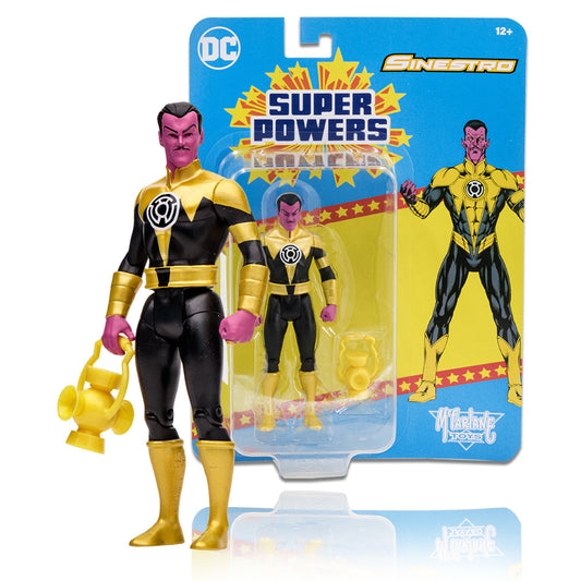 Sinestro (Corps War) (DC Super Powers) 4.5" Figure (PRE-ORDER ) ETA MAY FULL PRICE $24.00 AUD
