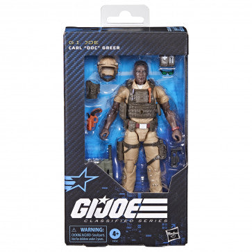 G.I. Joe Classified Series: #122 Carl "Doc" Greer (Pre-Order) ETA July Full Price $40.00 AUD