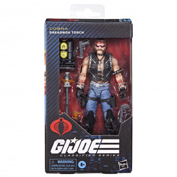 G.I. Joe Classified Series: #123 Dreadnok Torch (Pre-Order) ETA July Full Price $40.00 AUD