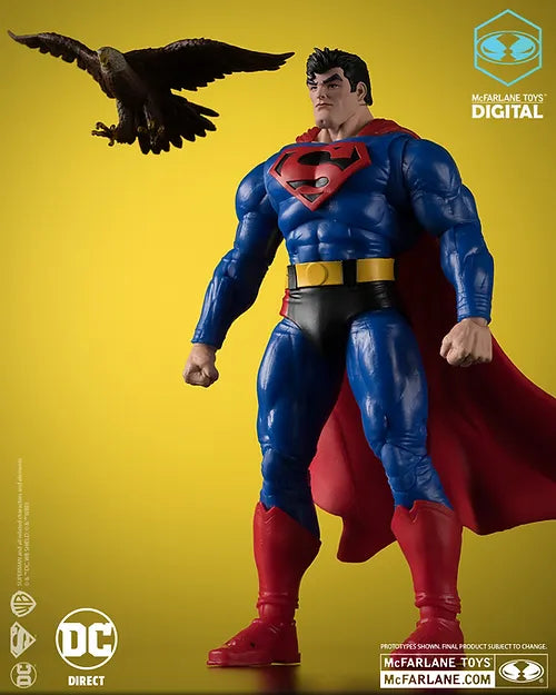 DC Direct - Superman (Our Worlds at War) Mcfarlane Toys Digital Action Figure(PRE-ORDER) ETA JULY FULL PRICE $43 AUD