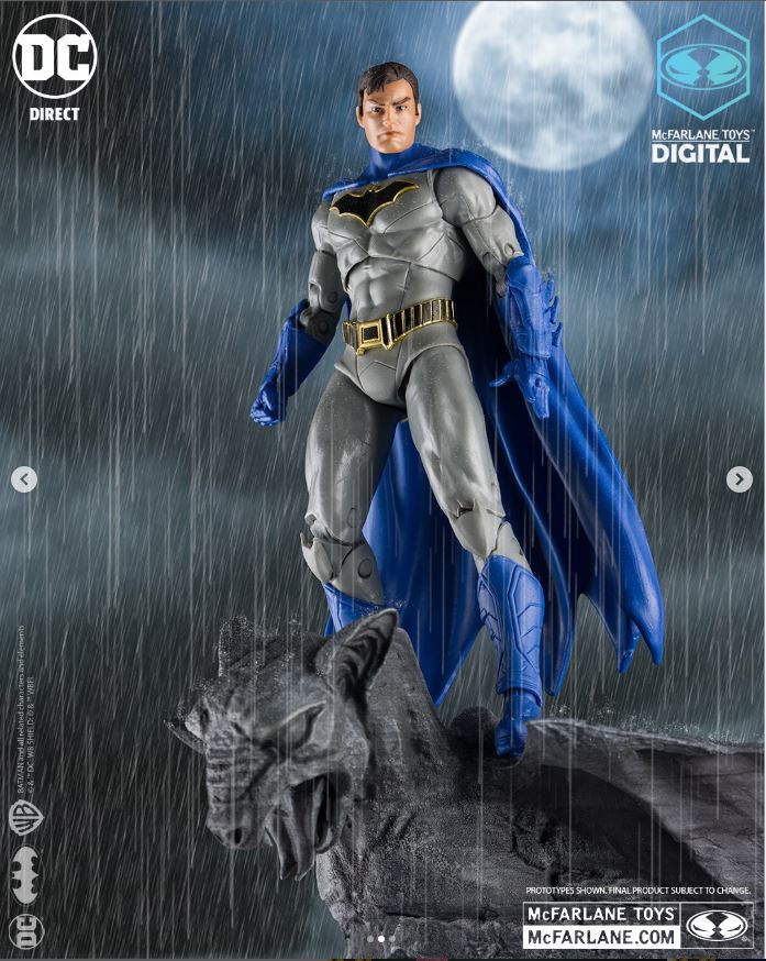 Dc Multiverse Mcfarlane Digital 7In Wv1 - Batman Rebirth (The Court Of Owls)