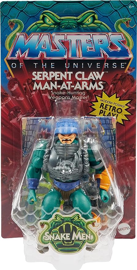 Masters Of The Universe Figures - MOTU Origins -Serpent Claw Man-At-Arms