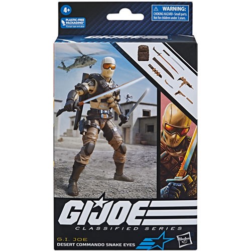 G.I. Joe Figures - 6" Classified Series - Desert Commando Snake Eyes (92)