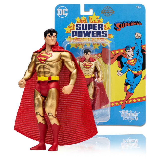 Superman Gold Edition (DC Super Powers) 4.5" Figure