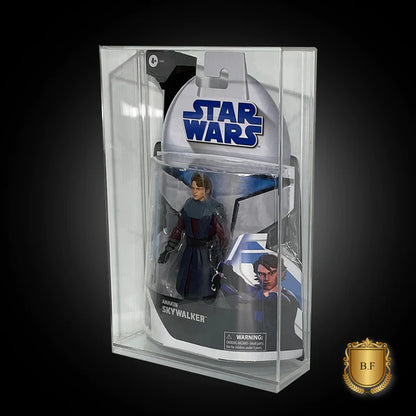 CASE004. Acrylic Display Case for Carded Star Wars Black Series Anniversary Figures