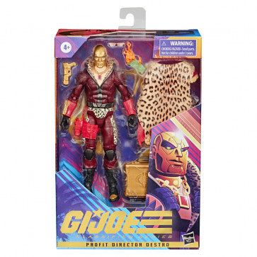 GI Joe Classified Series: Profit Director Destro Collectible Action Figure (WSL)