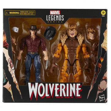 Marvel Legends Series: Marvel's Logan vs Sabretooth