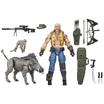 G.I. Joe Classified Series: #125 Dreadnok Gnawgahyde and pets Porkbelly & Yobbo