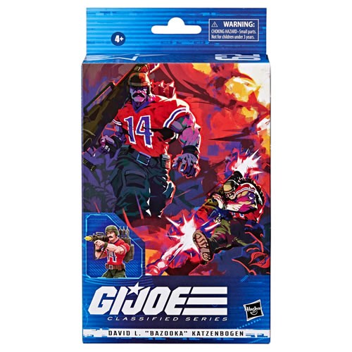 G.I. Joe Figures - 6" Classified Series - David L. Bazooka Katzenbogen